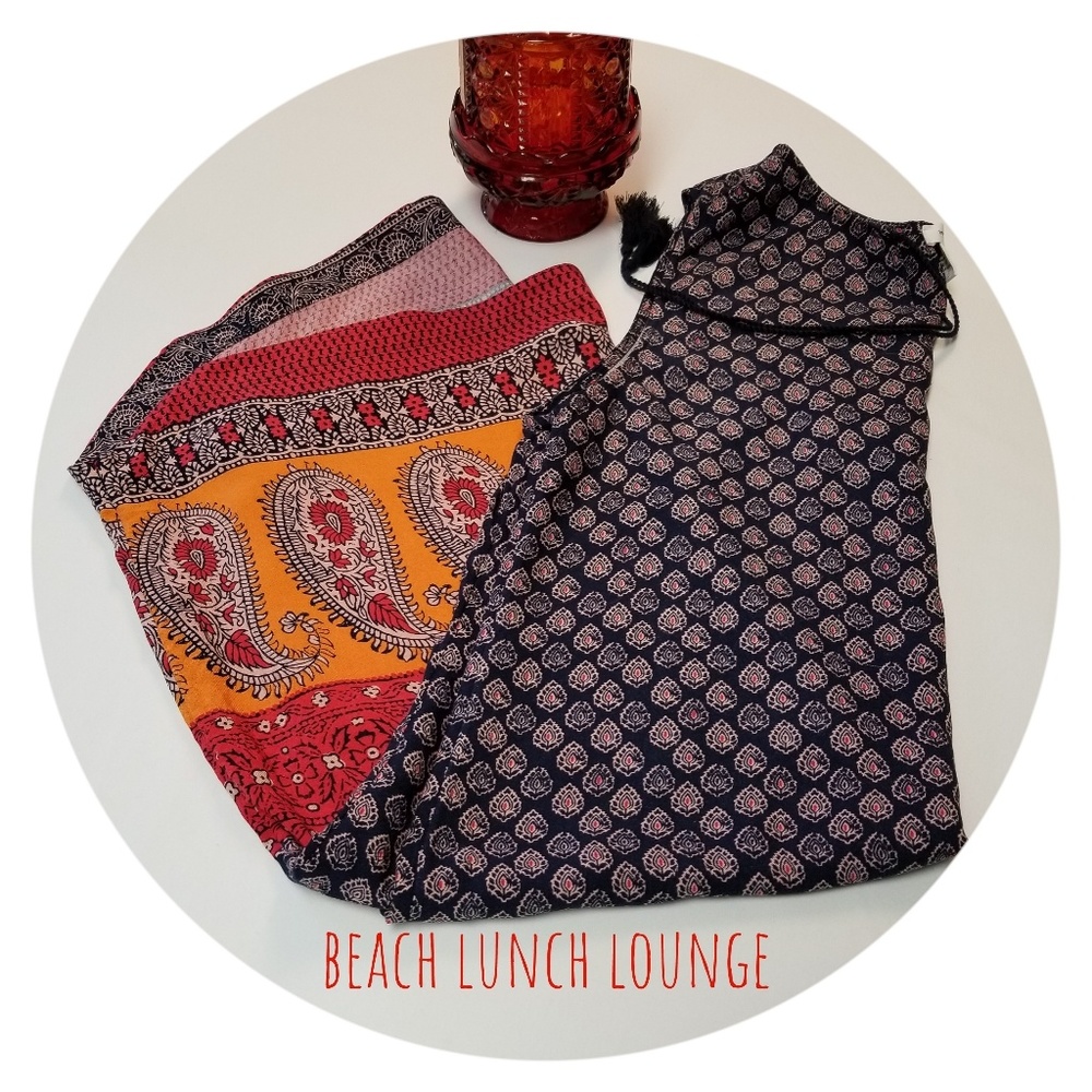 beach*lunch*lounge Dress Indigo Saffi Bohemian S